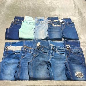 Girls Justice Levi’s Mudd Old Navy Bootcut Skinnies Jeggings